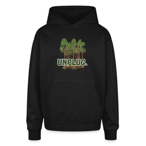 Unplug Series - 4 - Oversized Hooded Sweatshirt