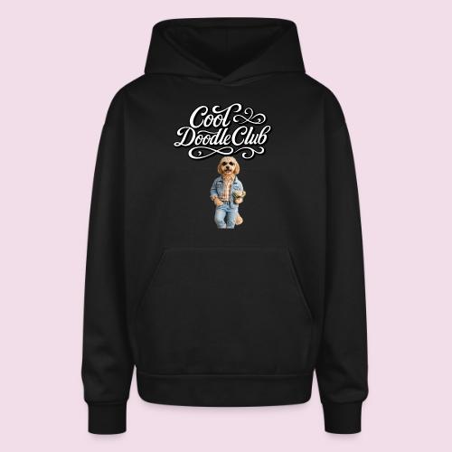 Cool Doodle Club | Goldendoodle Lover Design - Oversized Hooded Sweatshirt
