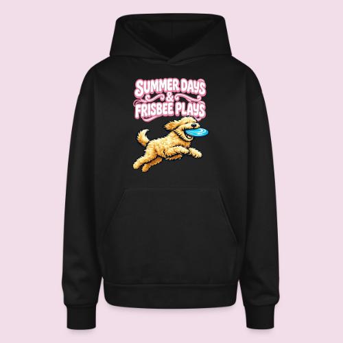 Summer Days & Frisbee Plays - Oversized Hooded Sweatshirt