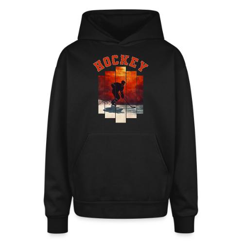 Hockey Dreams - Oversized Hooded Sweatshirt