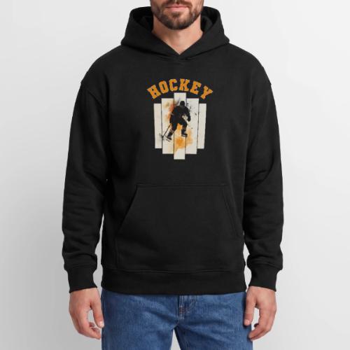 Hockey Grind - Oversized Hooded Sweatshirt