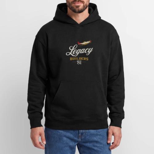 Legacy Builders ’81 Foundation Tree Tee - Oversized Hooded Sweatshirt