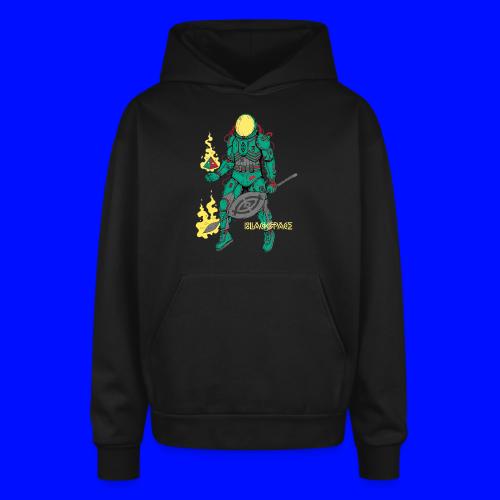 Afronaut - Oversized Hooded Sweatshirt