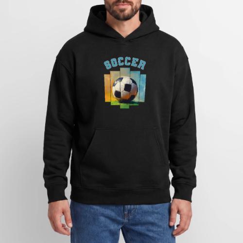 Soccer Ball Vibes - Oversized Hooded Sweatshirt