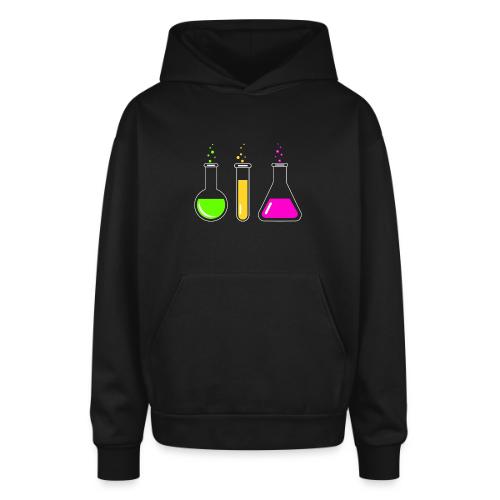 Colorful Chemistry - Oversized Hooded Sweatshirt