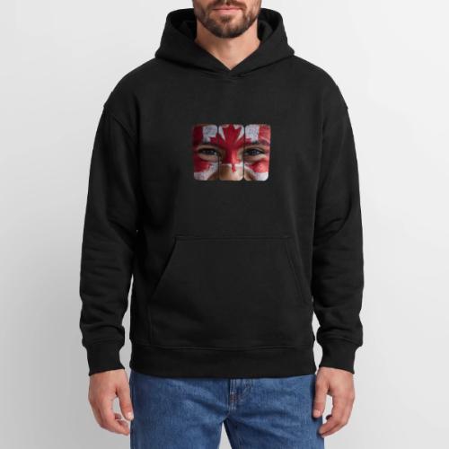 Proudly Canadian - Oversized Hooded Sweatshirt
