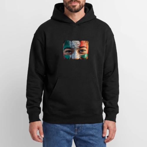 Colors of México - Oversized Hooded Sweatshirt