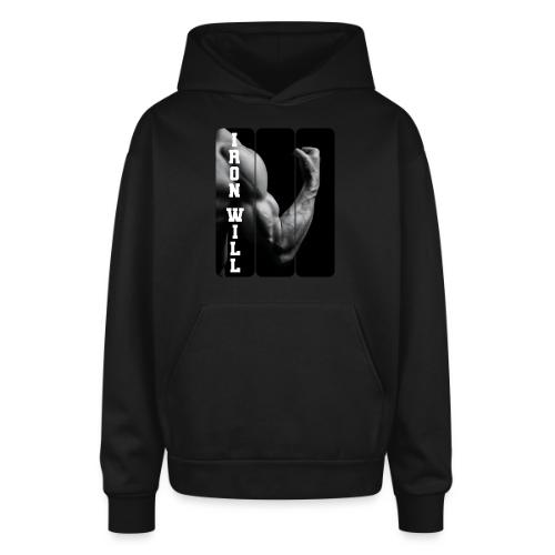 Bodybuilding: Iron Will - Oversized Hooded Sweatshirt