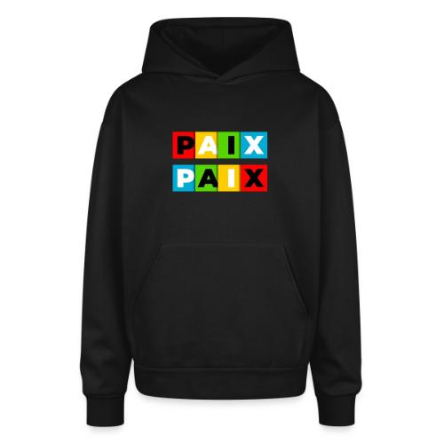 Peace in Colour - Oversized Hooded Sweatshirt