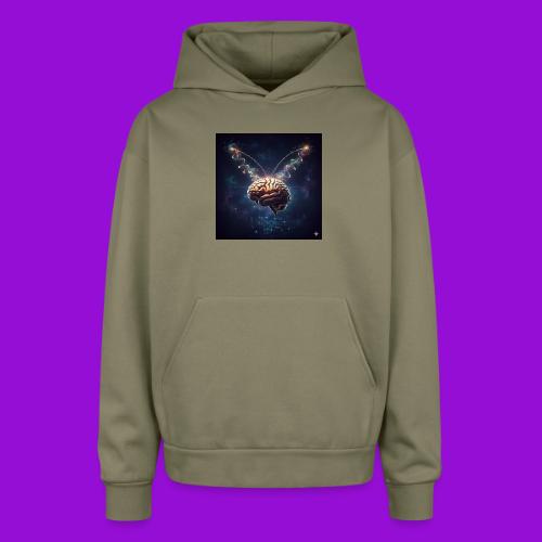 BrainTeas - Oversized Hooded Sweatshirt