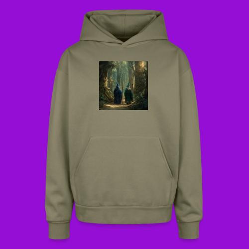 Wizards Walk - Oversized Hooded Sweatshirt