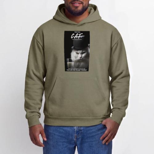 The Cool Cat - Oversized Hooded Sweatshirt