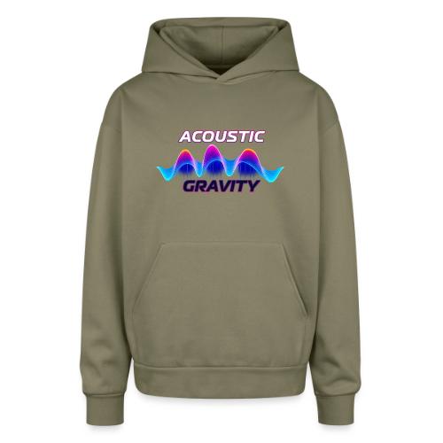 Acoustic Gravity Wave - Oversized Hooded Sweatshirt