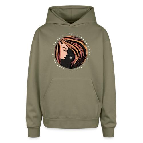 The Tranquility - Oversized Hooded Sweatshirt
