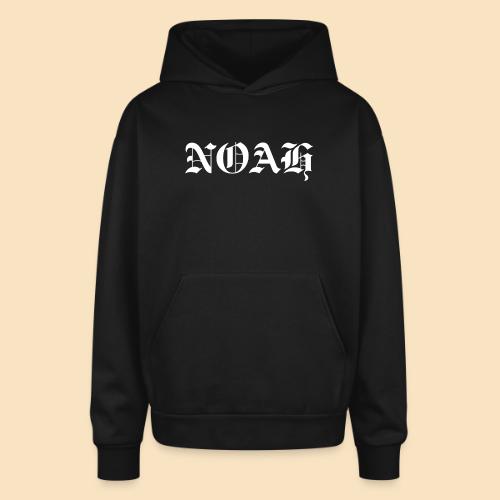 NOAH logo OLD ENG - Oversized Hooded Sweatshirt