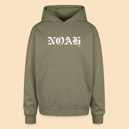 NOAH logo OLD ENG - Oversized Hooded Sweatshirt