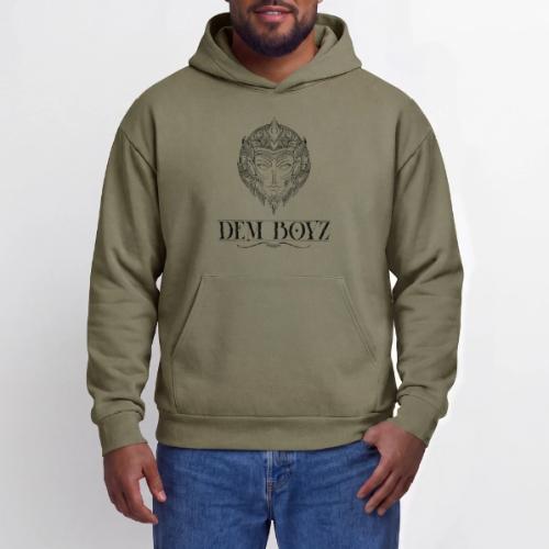 DemBoyz Full Logo (Black Edition) - Oversized Hooded Sweatshirt