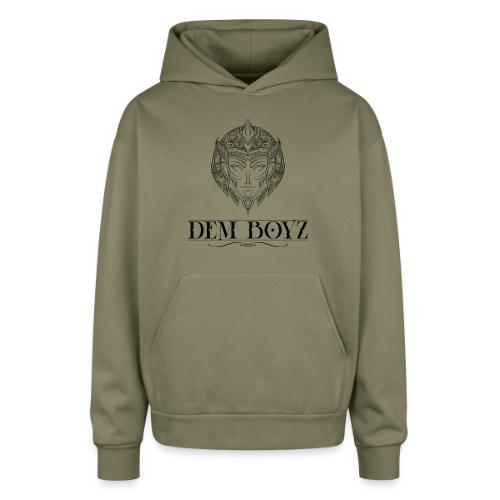 DemBoyz Full Logo (Black Edition) - Oversized Hooded Sweatshirt
