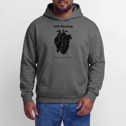 Self Healing Heart – Emotional Growth Design - Oversized Hooded Sweatshirt