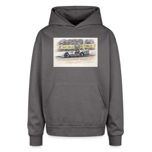 Jonathan Davenport's #49 - Oversized Hooded Sweatshirt