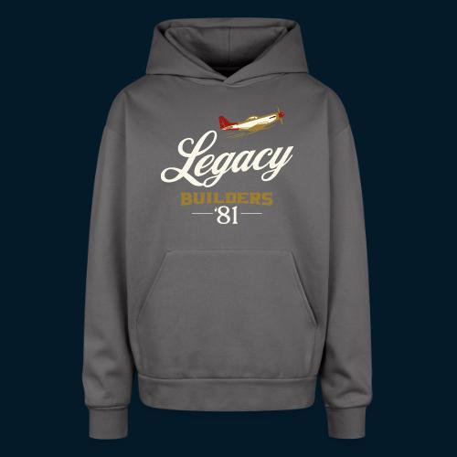 Legacy Builders '81: Flight Tee (Classic) - Oversized Hooded Sweatshirt