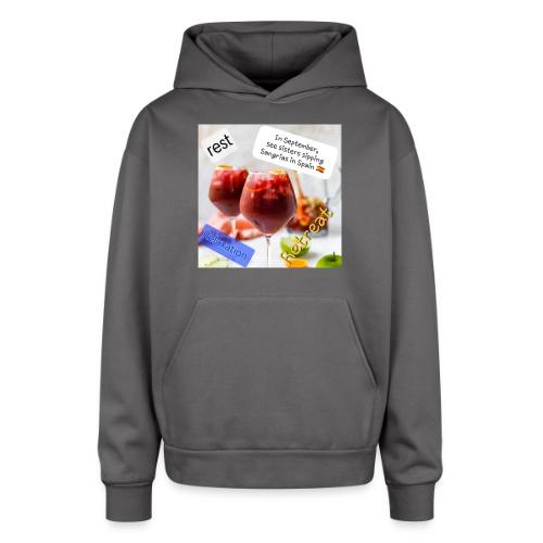 Mrs. S' GGG Theme - Oversized Hooded Sweatshirt