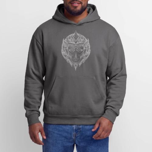 DemBoyz Logomark (White Edition) - Oversized Hooded Sweatshirt
