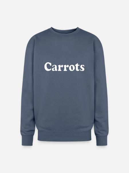 carrots - Oversized Crewneck Sweatshirt - stone blue