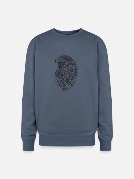 EAGLE Pure Spirit - Oversized Crewneck Sweatshirt - stone blue