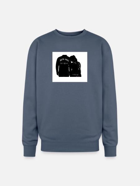 page 1 - Oversized Crewneck Sweatshirt - stone blue