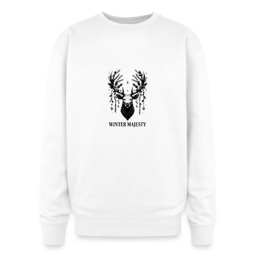 Majestic Reindeer T-Shirt, Poster, & Mug - Oversized Crewneck Sweatshirt