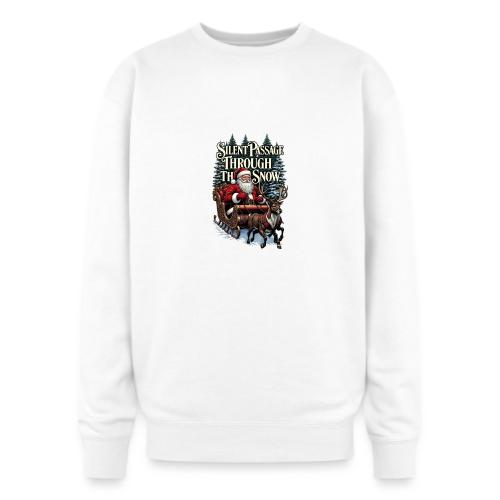 Nostalgic Santa T-Shirt - Oversized Crewneck Sweatshirt