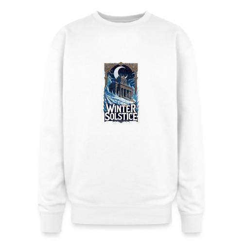 Winter Solstice Temple T-Shirt - Oversized Crewneck Sweatshirt