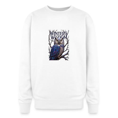 Crystalized Forest Owl T-Shirt - Oversized Crewneck Sweatshirt