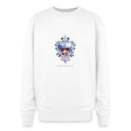 Imbolc Candle Veil T-Shirt | Veiled Rebirth - Oversized Crewneck Sweatshirt
