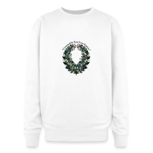 Crowned by Your Love Forever Laurel Wreath T-Shirt - Oversized Crewneck Sweatshirt