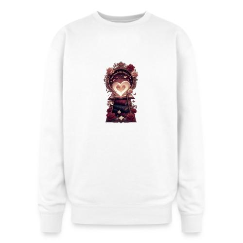You Unlock the Story of Us Library Gifts T-Shirts - Oversized Crewneck Sweatshirt