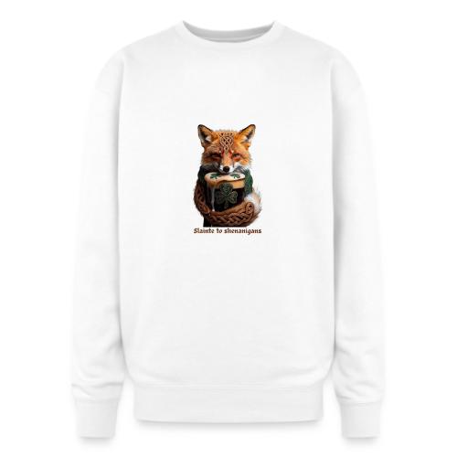 Sly Emerald Fox Toast T-Shirt - Oversized Crewneck Sweatshirt