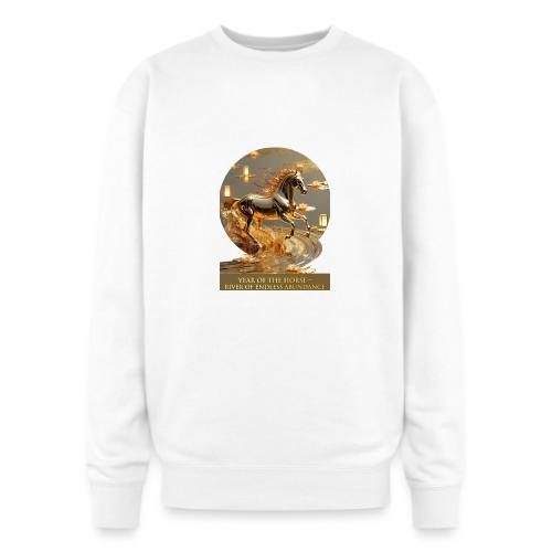Year of the Horse Abundance T Shirt, Lunar NY Gift - Oversized Crewneck Sweatshirt