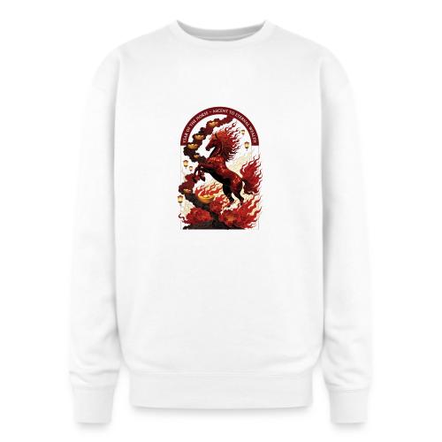Year of the Horse Rise T Shirt,Lunar New Year Gift - Oversized Crewneck Sweatshirt