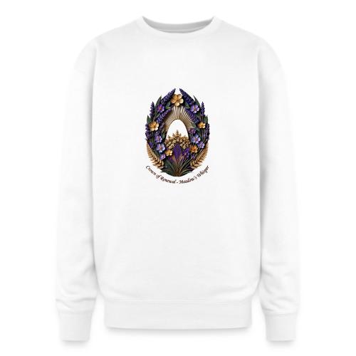 Easter Meadow Crown Renewal T Shirt, Spring Gift - Oversized Crewneck Sweatshirt