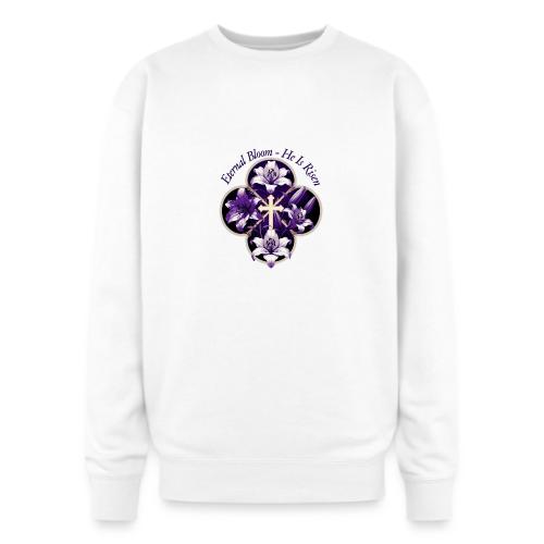 Easter Eternal Bloom Lily Crown T Shirt, Gift - Oversized Crewneck Sweatshirt