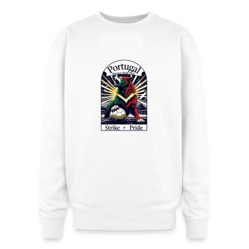 Portugal Iberian Wolf Soccer T Shirt, Pride Gift - Oversized Crewneck Sweatshirt