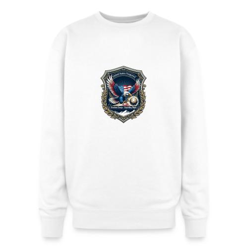 USA Eagle Vanguard T-Shirt,American Flag PrideGift - Oversized Crewneck Sweatshirt