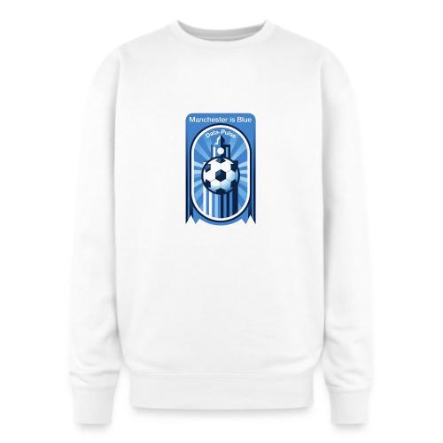 Manchester is Blue Soccer City T Shirt, Apparel - Oversized Crewneck Sweatshirt