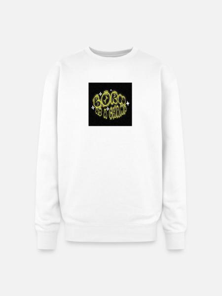 Champ Neon Glow - Oversized Crewneck Sweatshirt - white