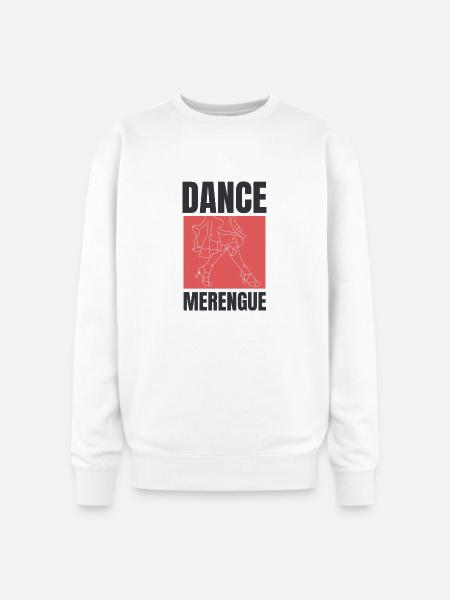 Dance Merengue, Latin music. - Oversized Crewneck Sweatshirt - white