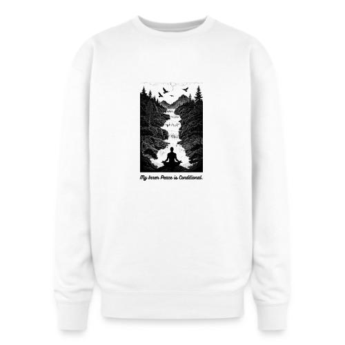 Conditional Inner Peace T-Shirt | Minimalist Zen - Oversized Crewneck Sweatshirt