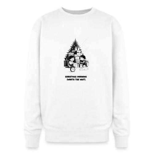 Christmas Morning T-Shirt | Minimalist Kids Gifts - Oversized Crewneck Sweatshirt