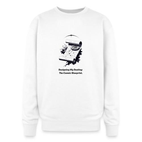 Cosmic Blueprint T-Shirt - Oversized Crewneck Sweatshirt